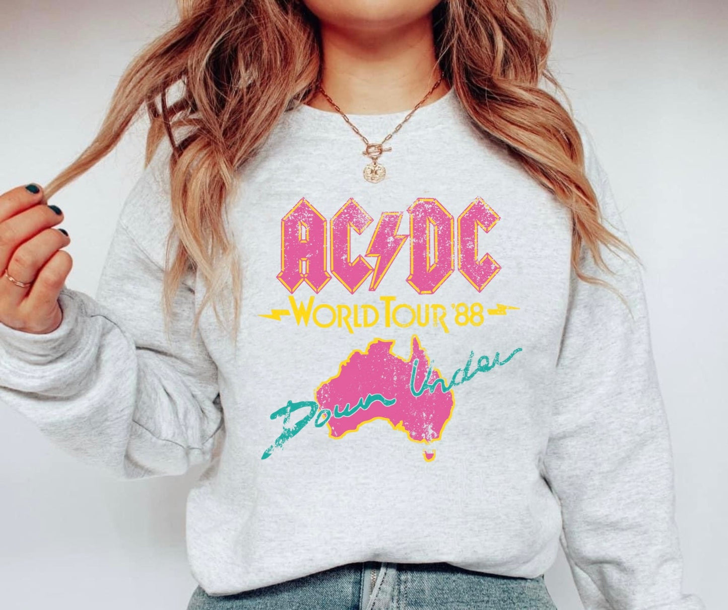 AC/DC band tee/sweatshirt preorder
