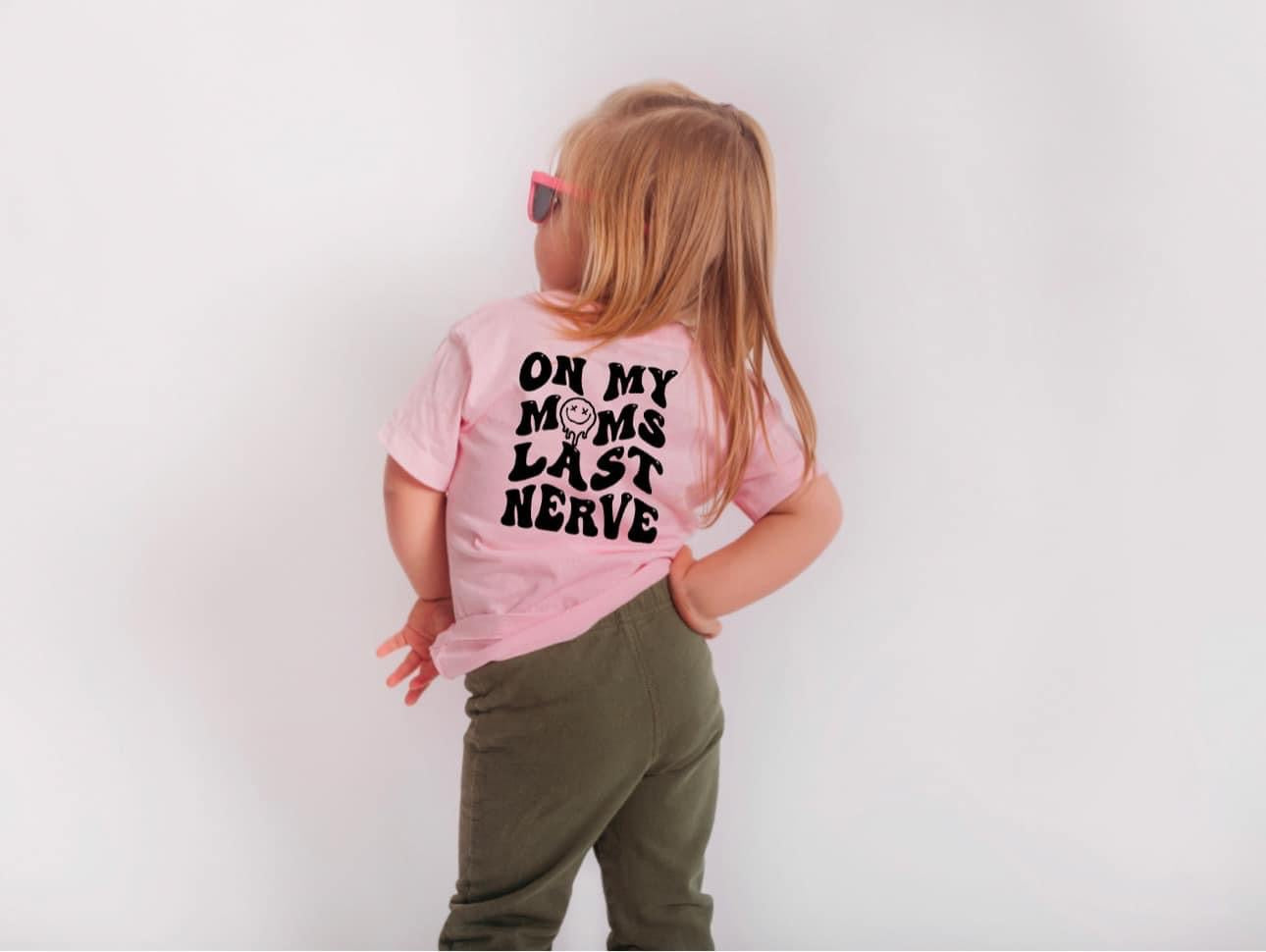 Last nerve tee preorder (pink or black)