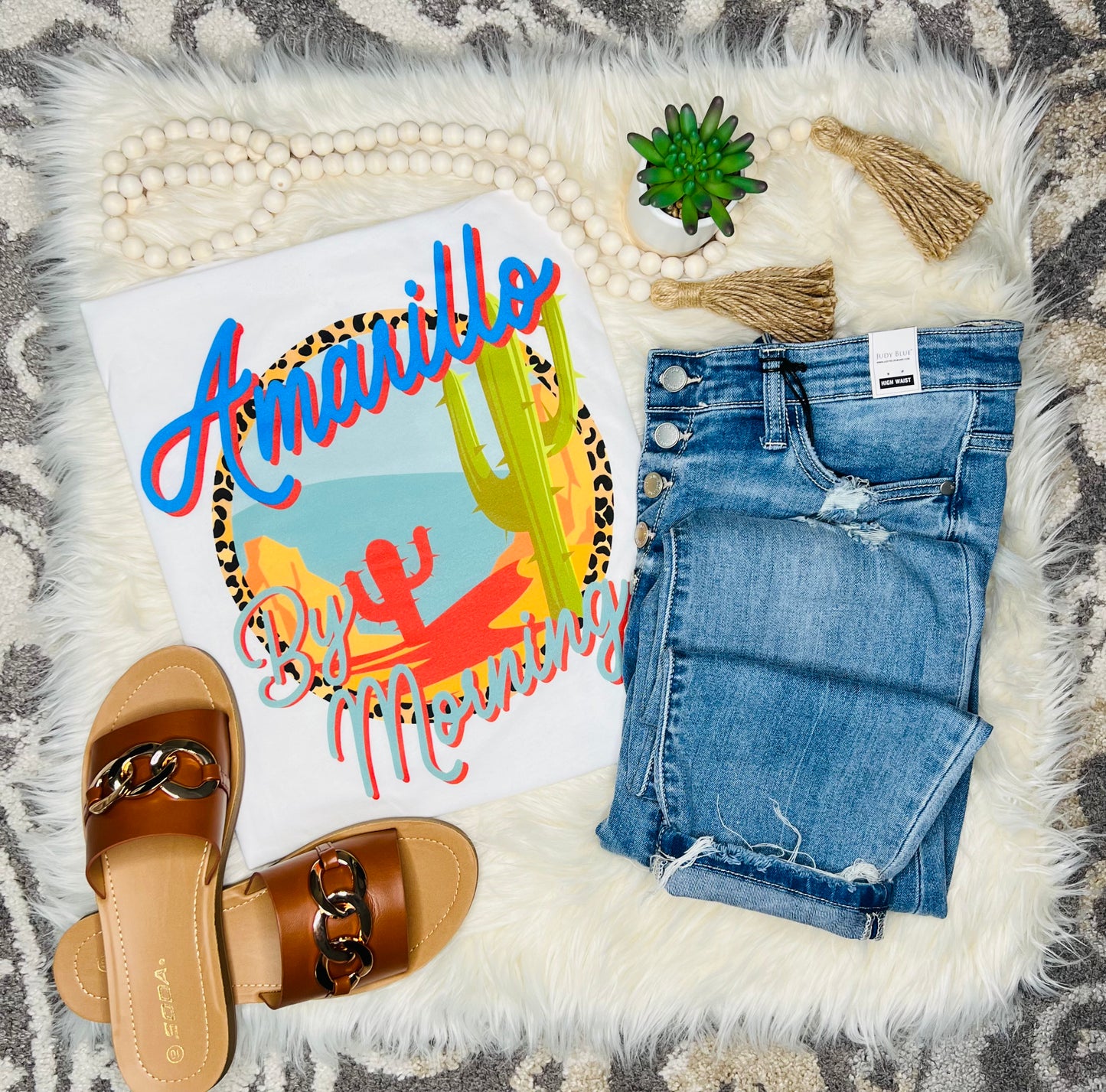 Amarillo by Morning tee