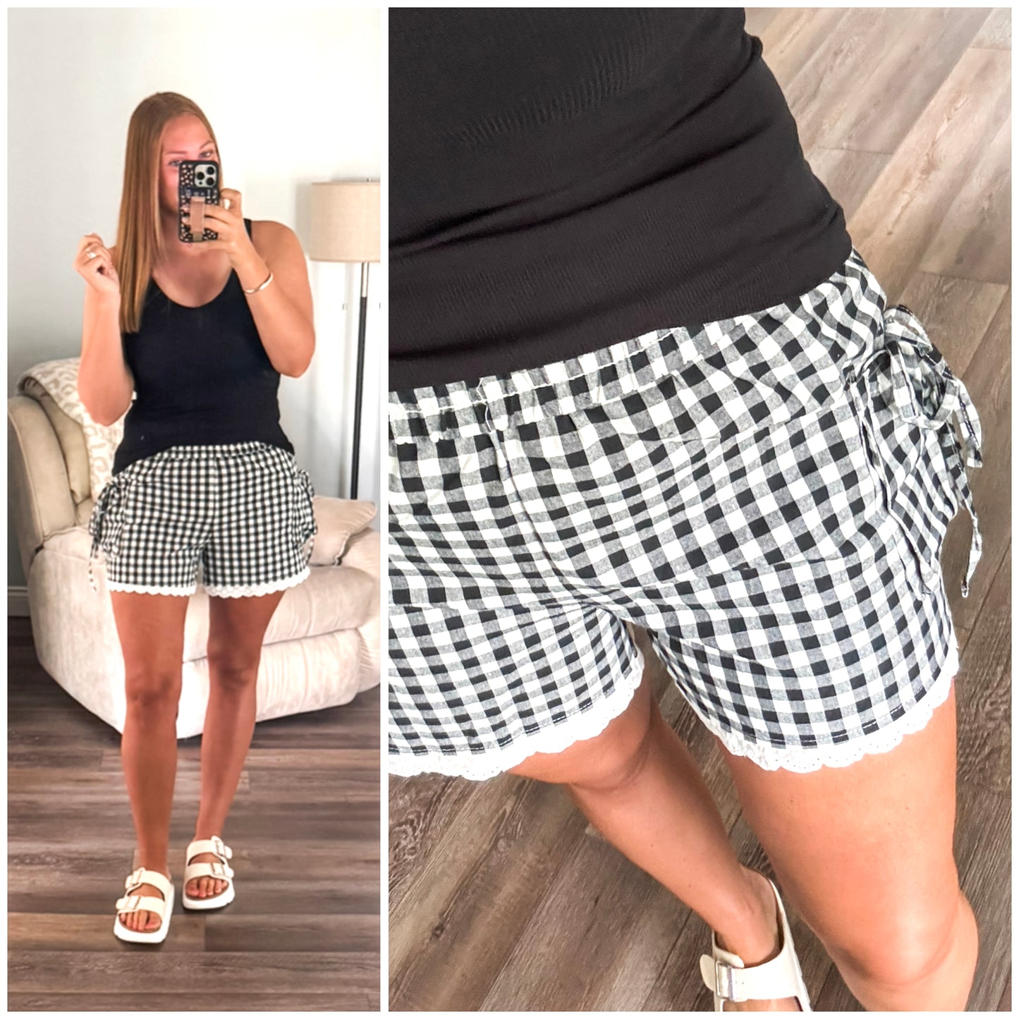 Gingham and Grace Shorts Preorder