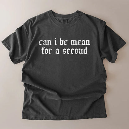 Can I Be Mean Tee Preorder