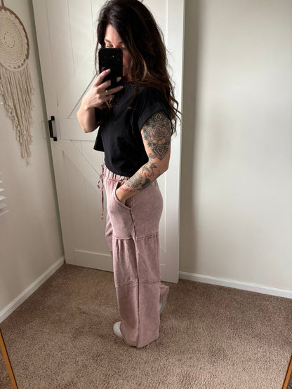 PREORDER: Driftwood Dream Wide Legs