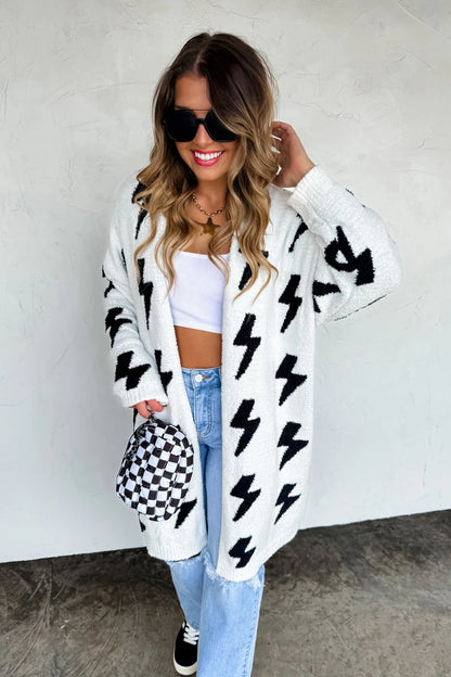 PREORDER: Lightning & Cheetah Cloud Cardigans, Late November Arrival
