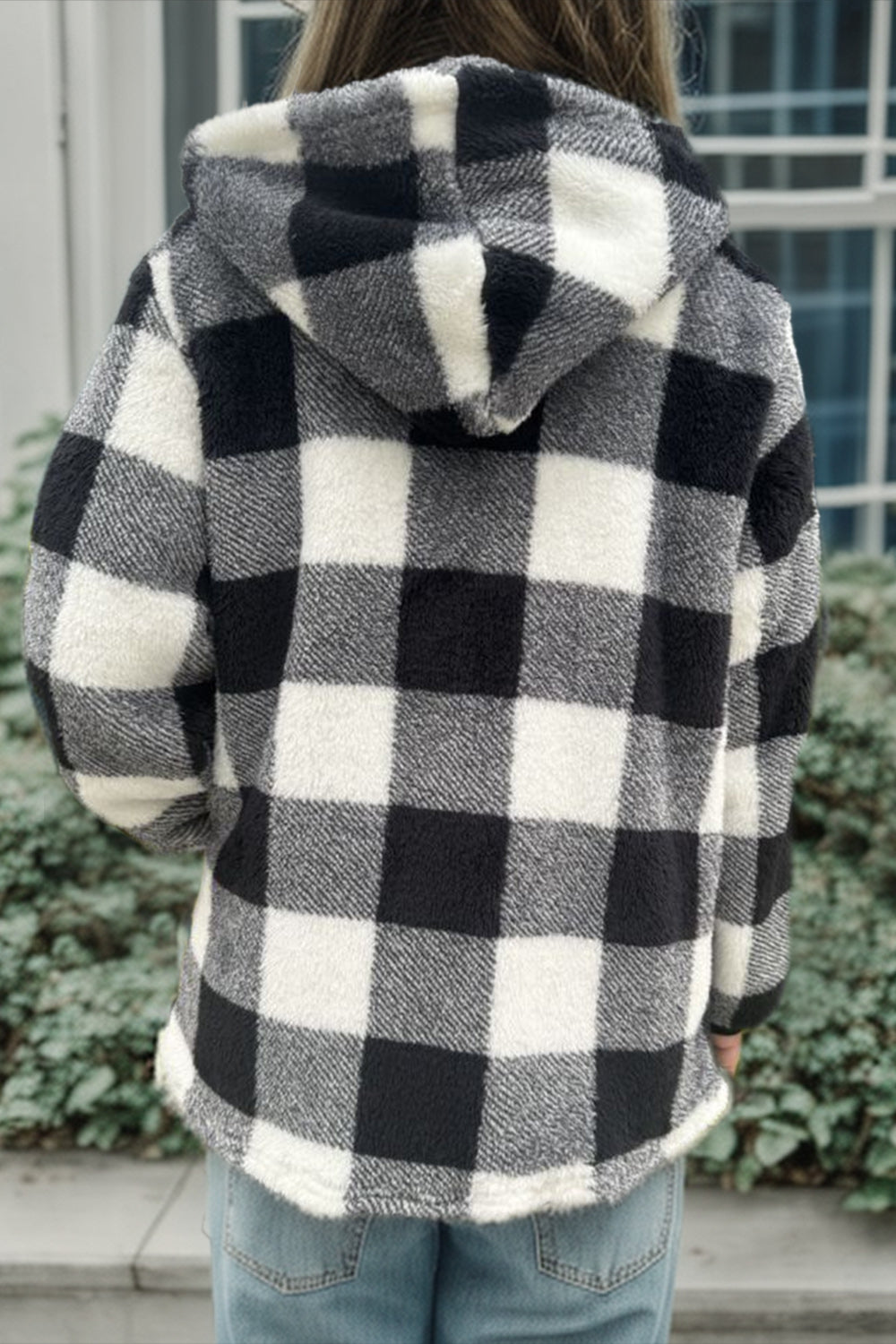 Preorder: Plaid Hooded Jacket