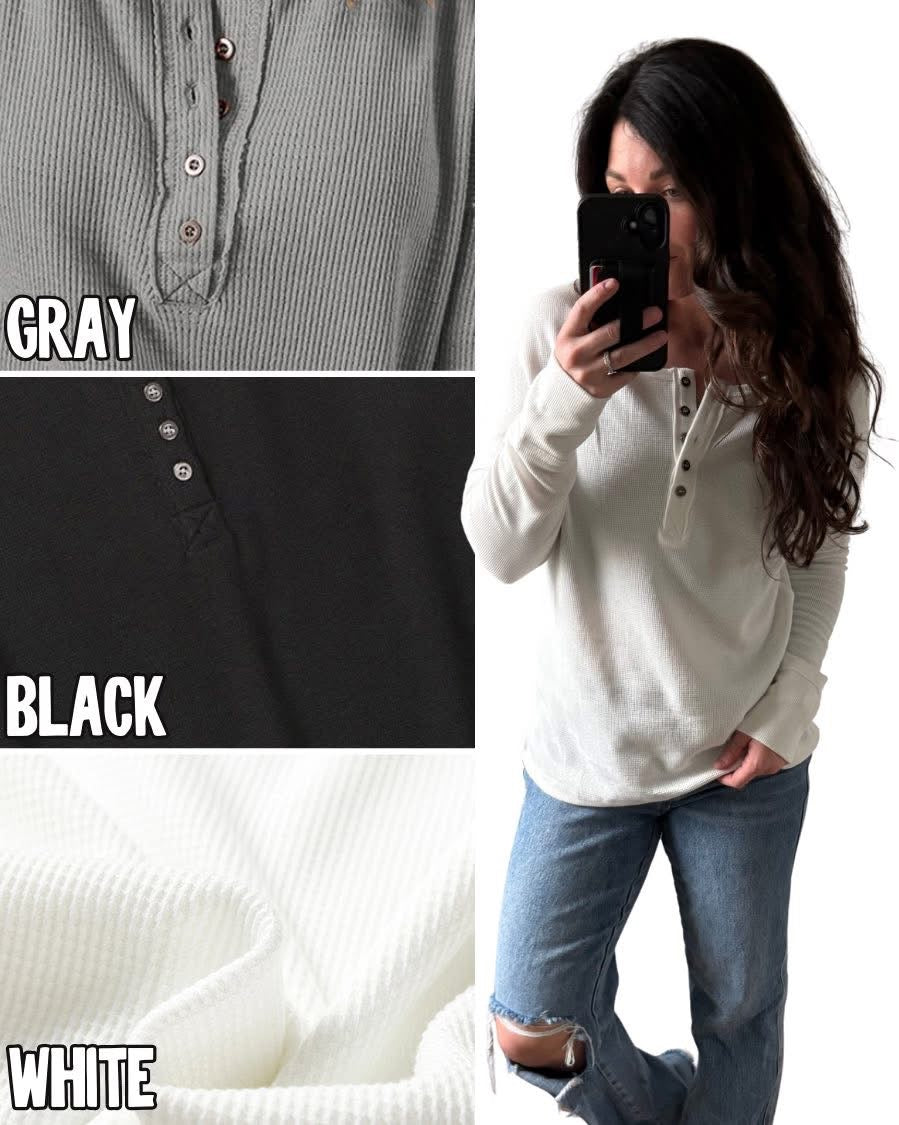 PREORDER: Easy Essential Henley