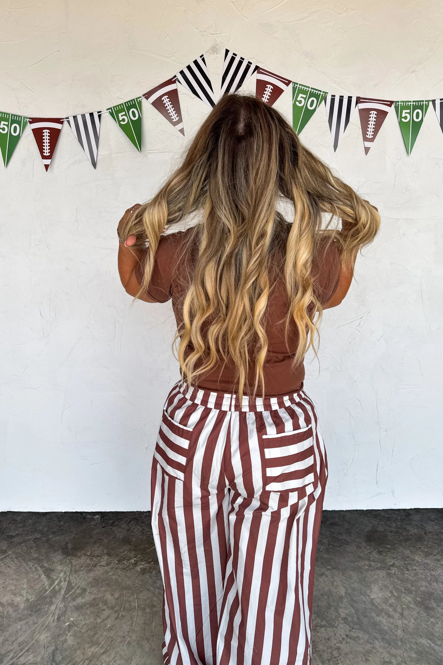 PREORDER: Tailgate Stripe Boxer Pants, Late October Arrival
