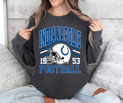 Indianapolis Football on Comfort Colors Preorder