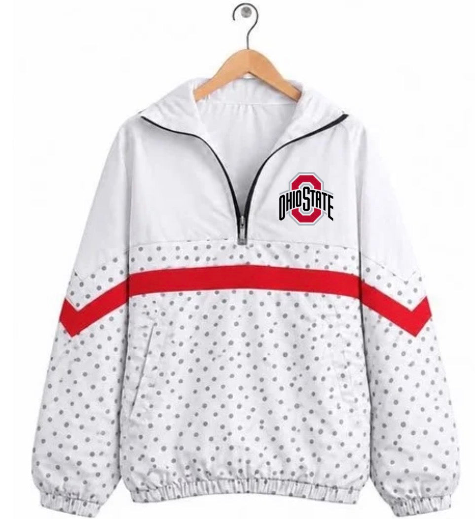 Buckeyes Varsity Remix Quarter Zip Preorder, ETA: 6 weeks