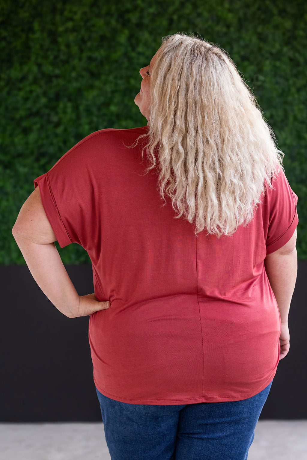 Sierra Pocket Top - Terra Cotta