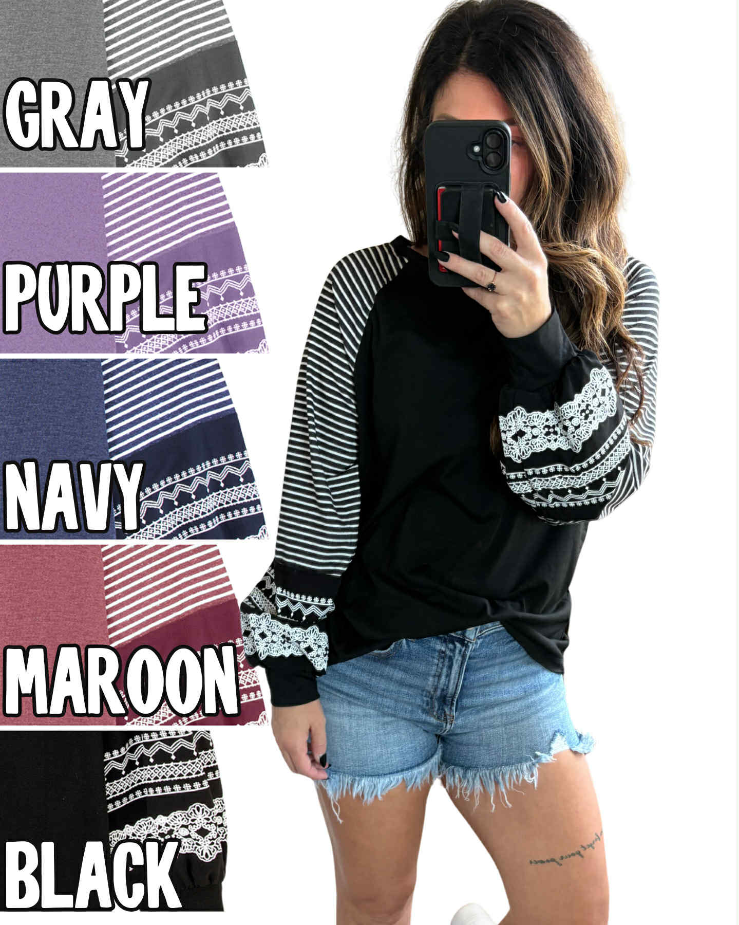 PREORDER: Pattern Play Raglan Top