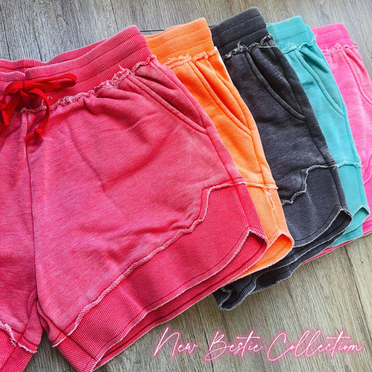 PREORDER: BFF Shorts in Five Colors, mid/late July arrival