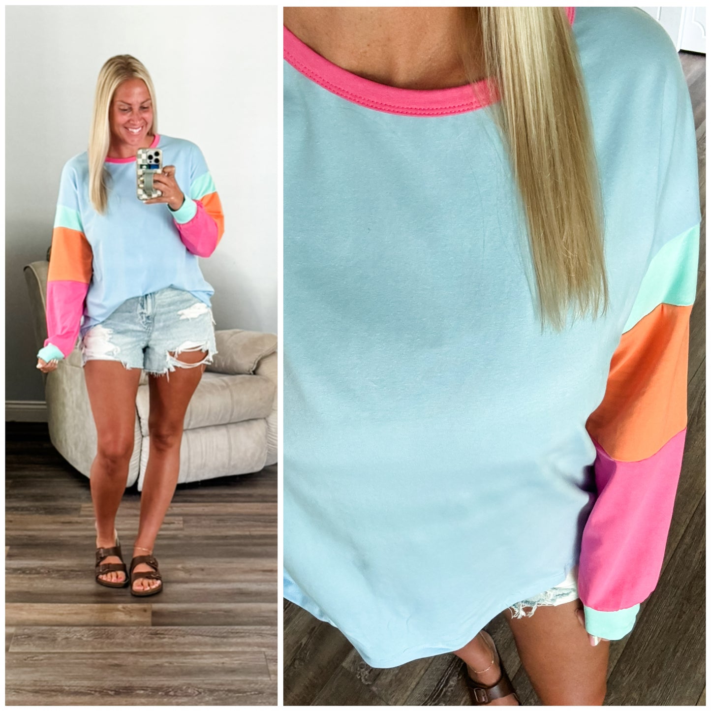 PREORDER: Color Block Pullover