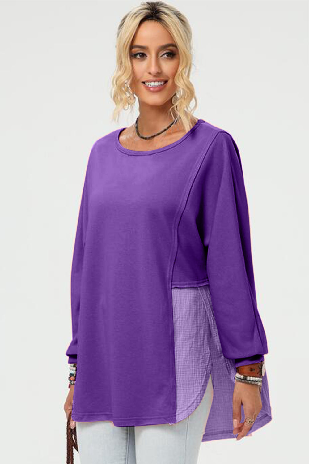 PREORDER: Long Sleeve High-Low Tunic