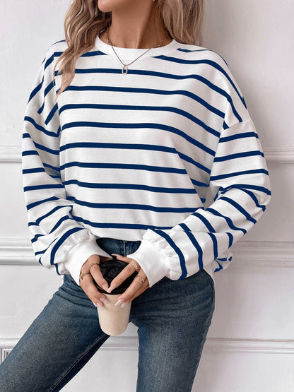 PREORDER: Oversized Striped Pullover in Three Colors