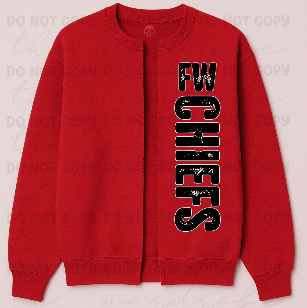 Custom Sweatshirt Cardigan Preorder