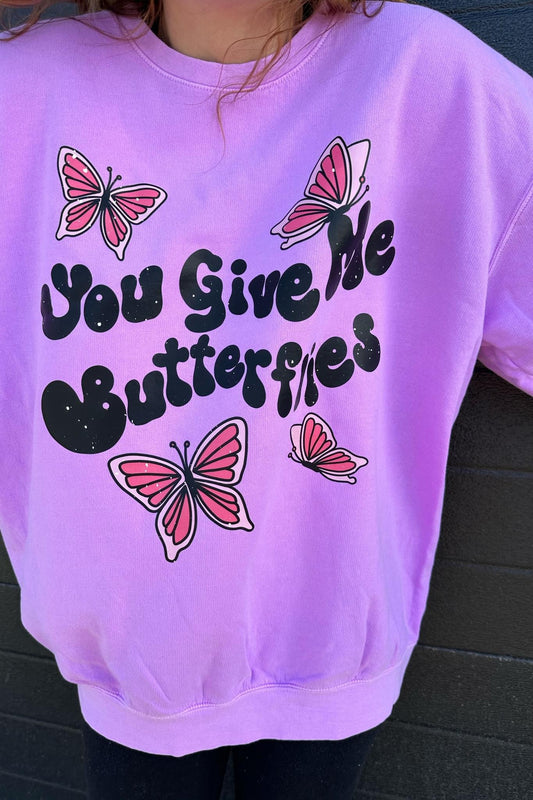 Butterflies Sweatshirt Preorder