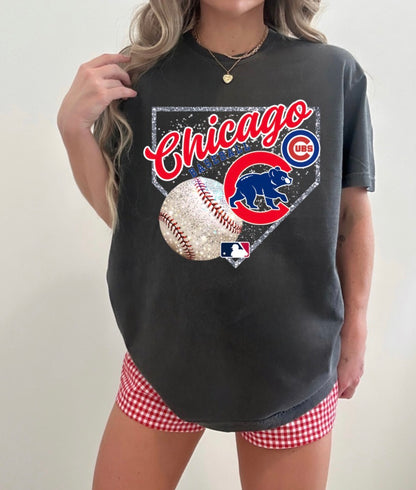 Faux Glitter Baseball Preorder