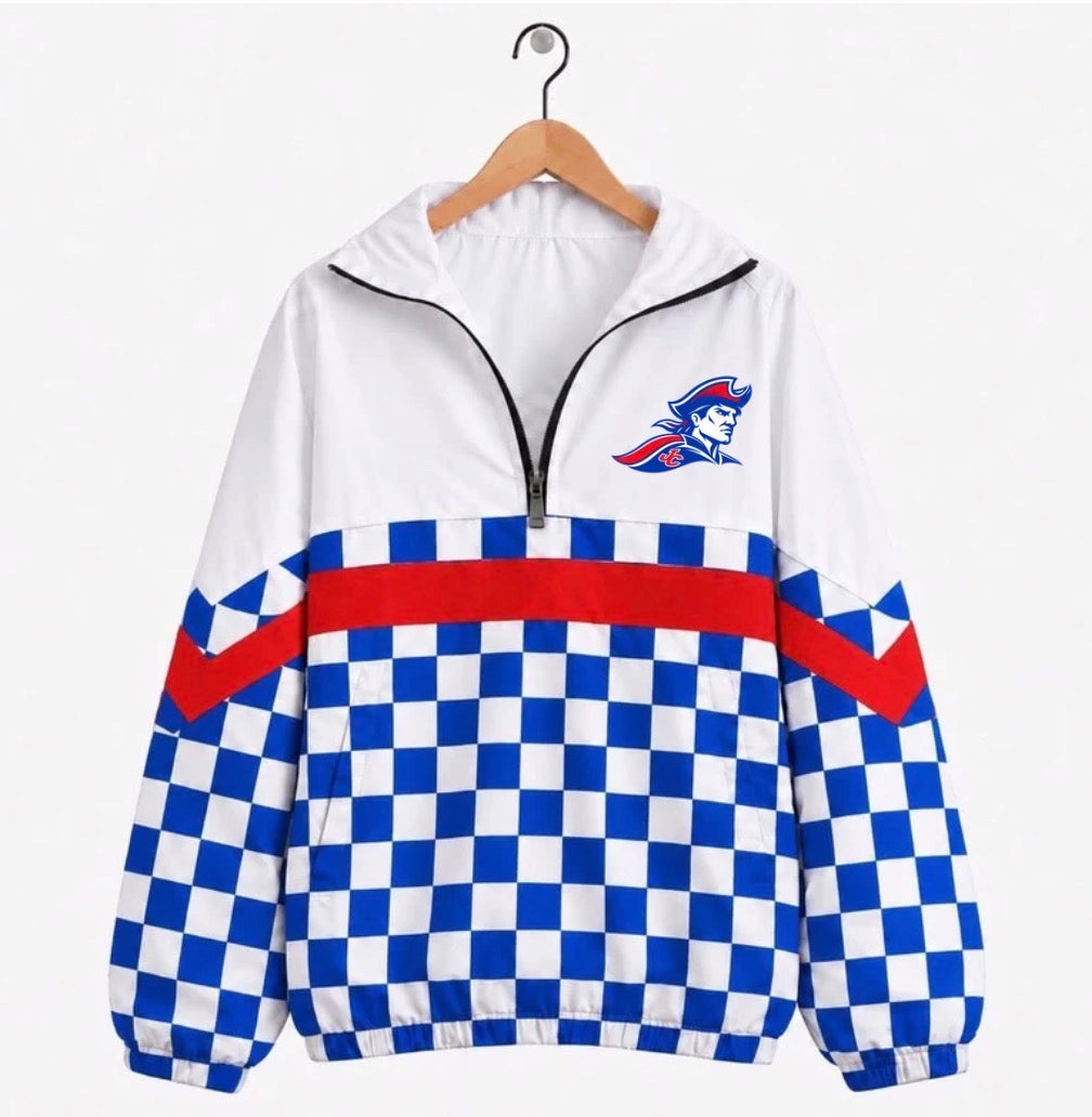 JC Patriots Varsity Remix Quarter Zip Preorder, ETA: 6 weeks