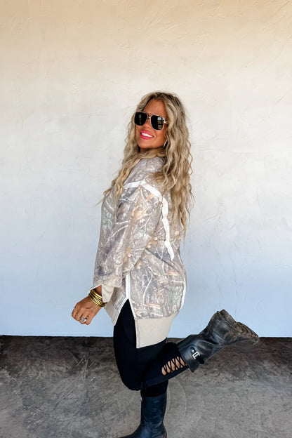 PREORDER: Camo Classic Crew Pullover, Mid/Late August