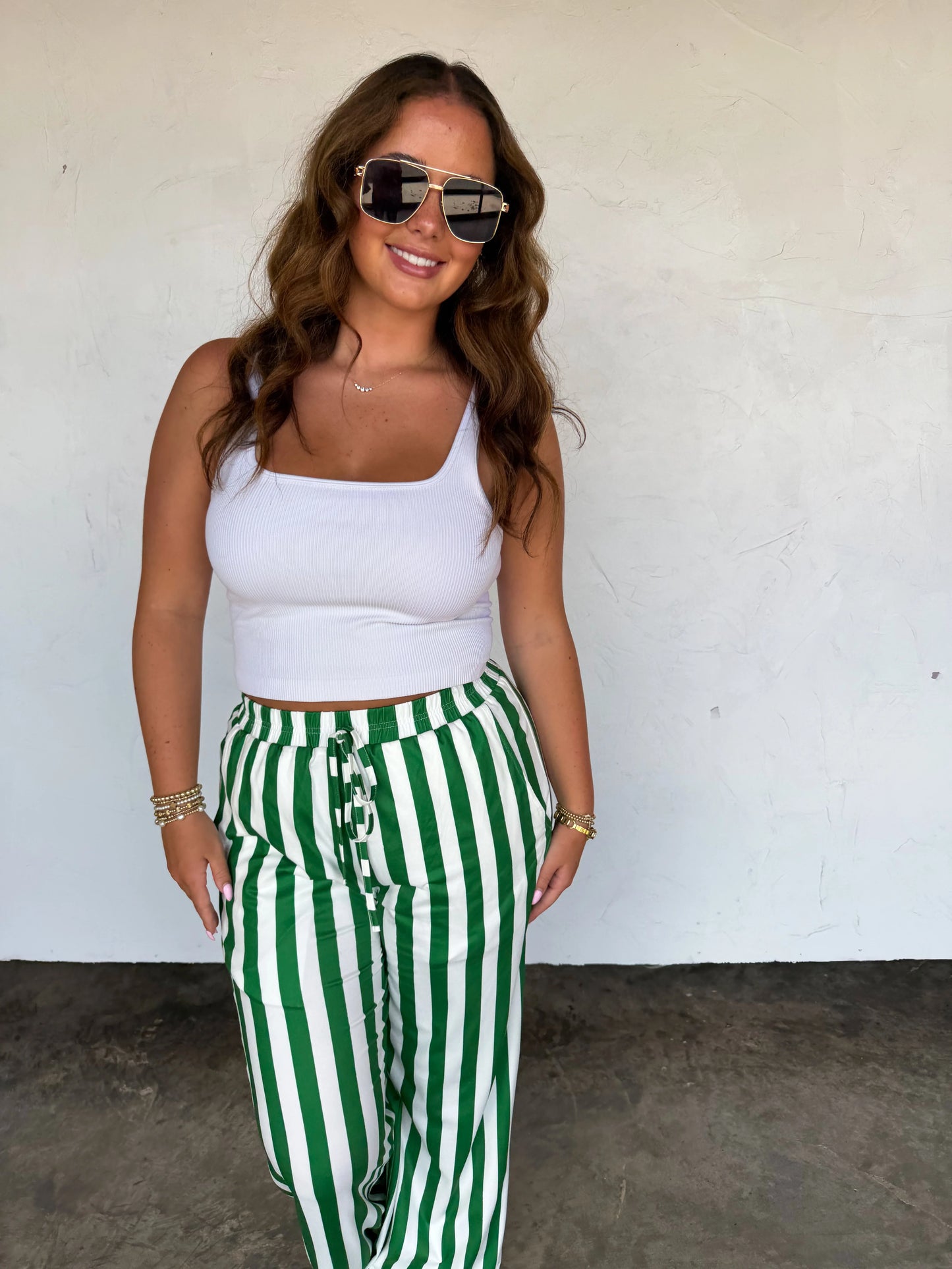 PREORDER: Game Day Vertical Striped Pants, Late August Arrival