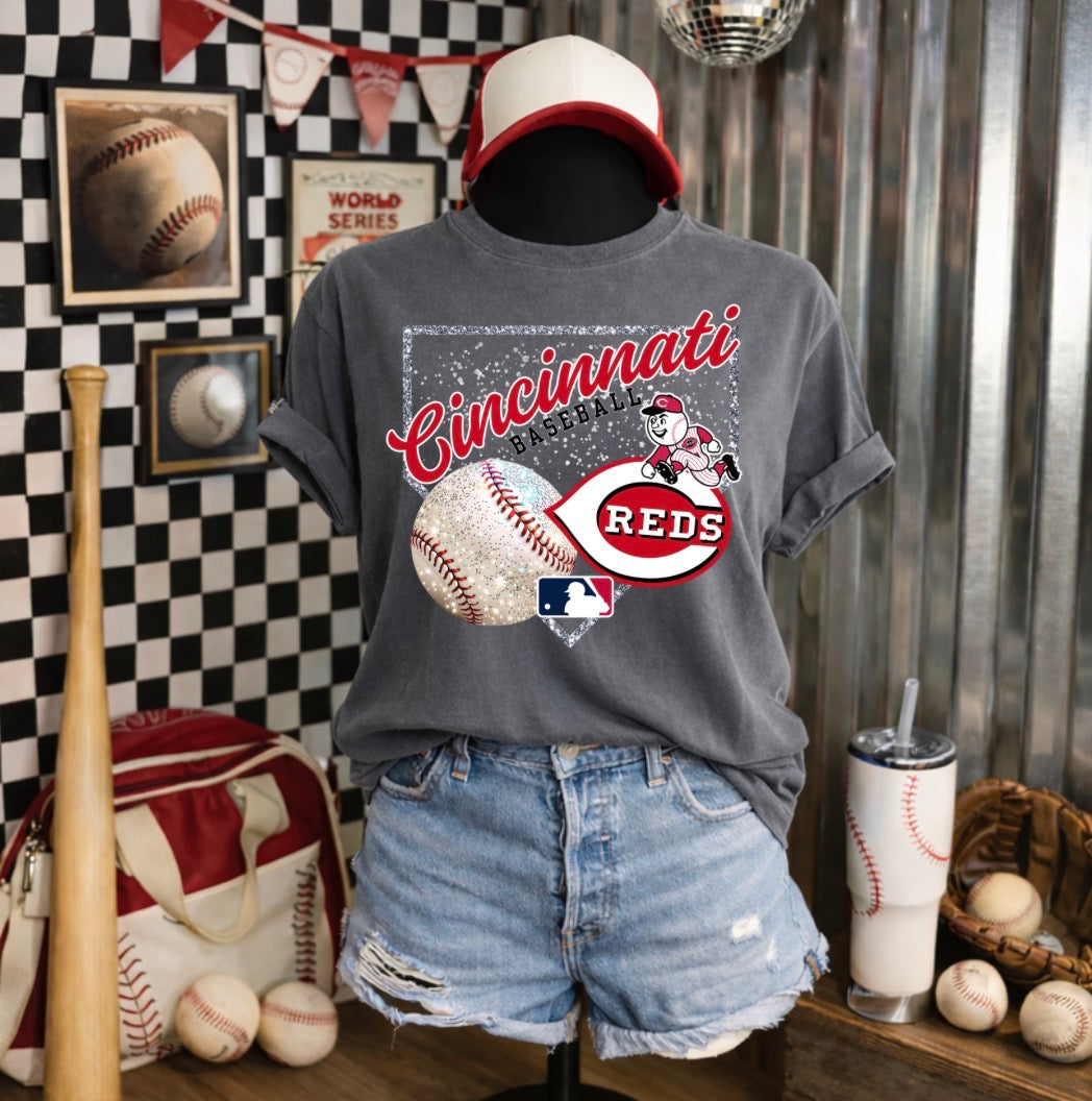 Faux Glitter Baseball Preorder