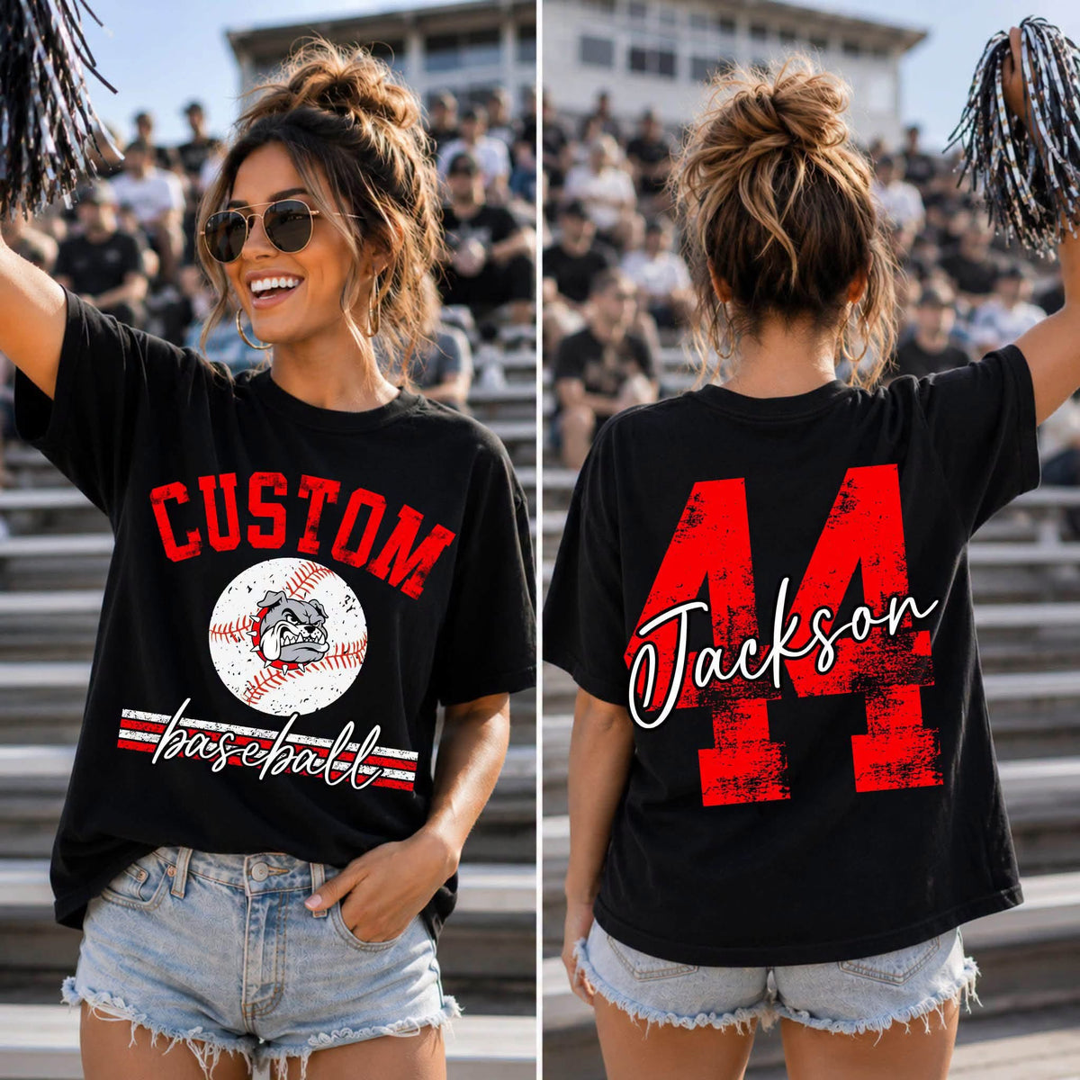 Custom Baseball Front and Back Preorder