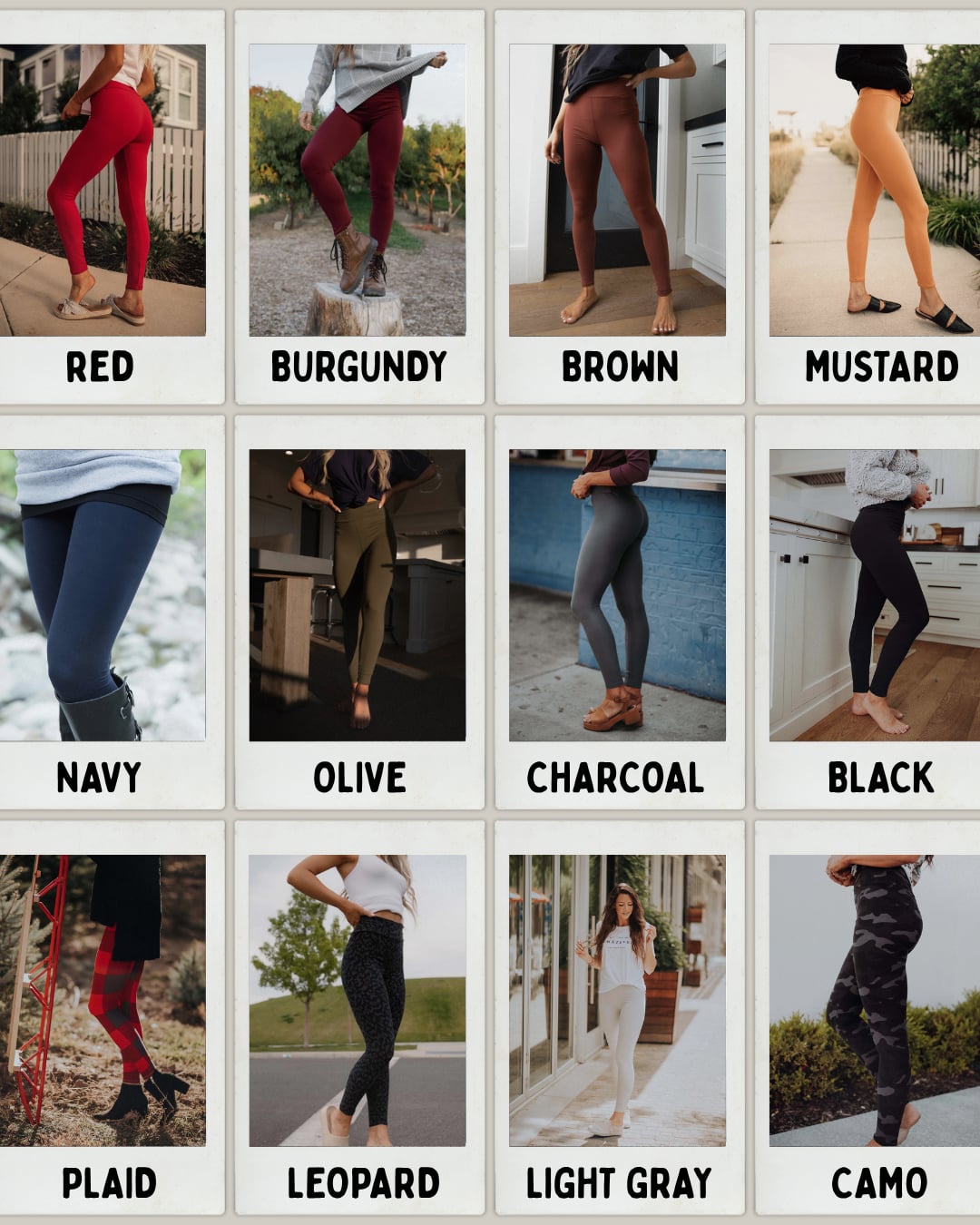 Buttery Soft Leggings Preorder