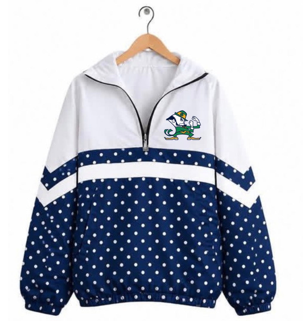 ND Varsity Remix Quarter Zip Preorder, ETA: 6 weeks