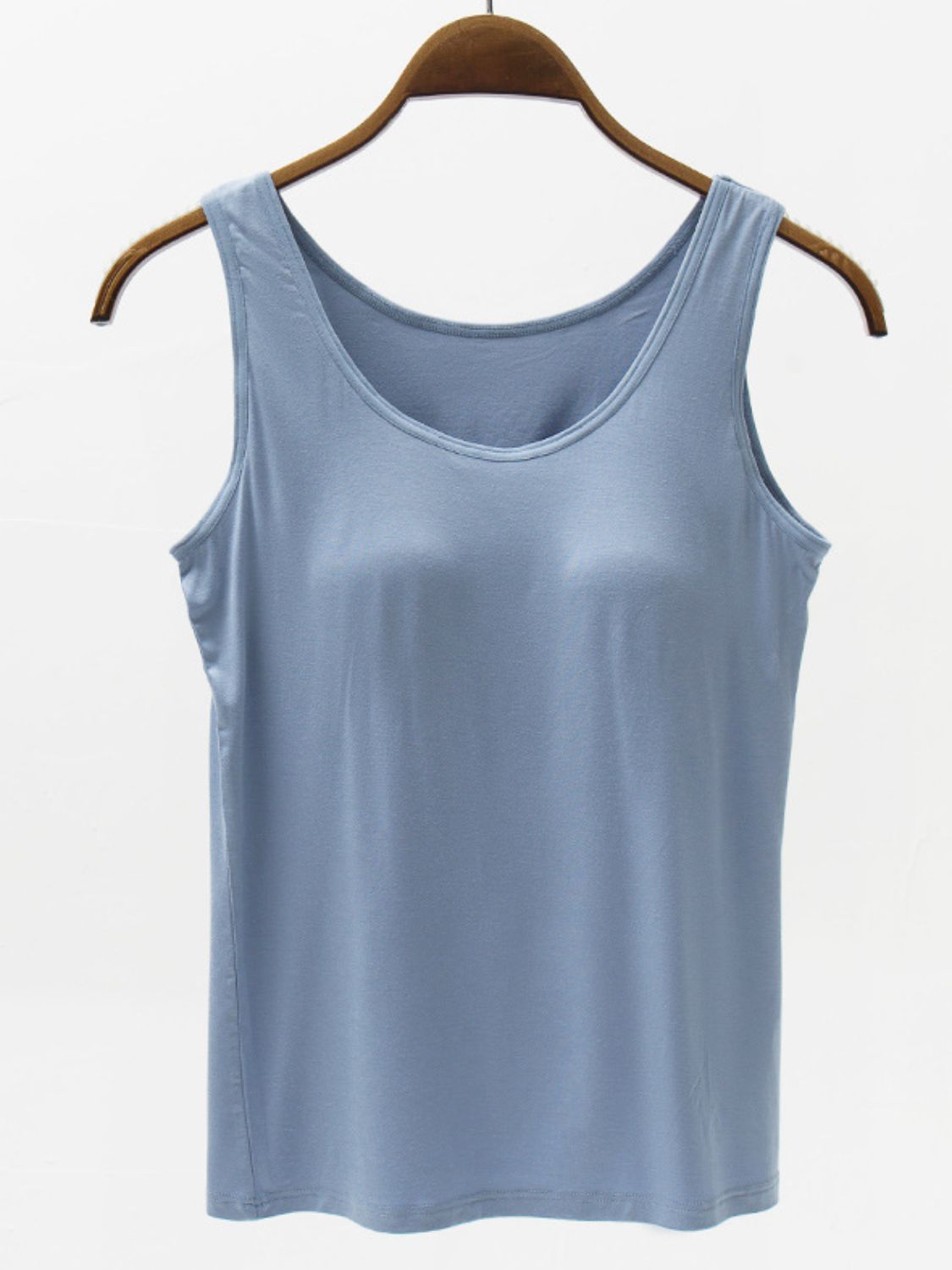 PREORDER: Wide Strap Tank with Built-In Bra