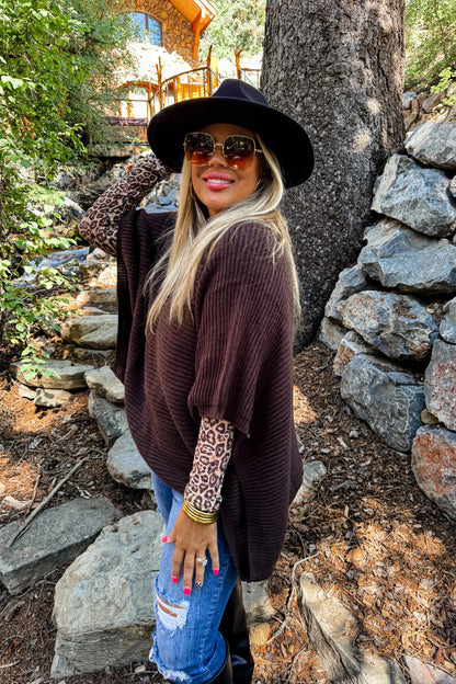 PREORDER: Fall Meg Pullover Poncho, End November Arrival
