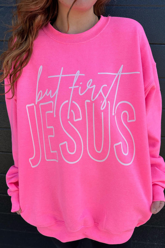 But First Jesus Sweatshirt Preorder