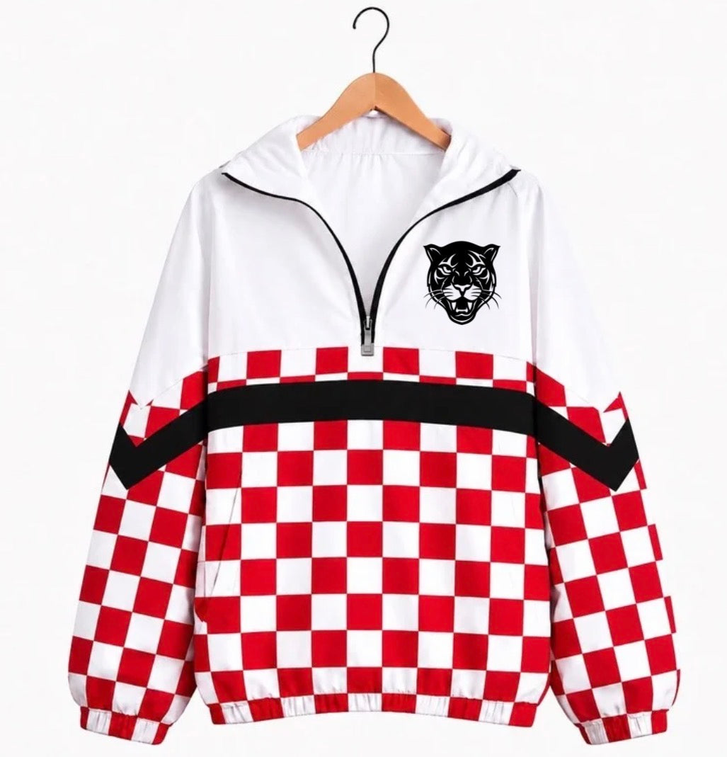 PANTHERS Varsity Remix Quarter Zip Preorder, ETA: 6 weeks
