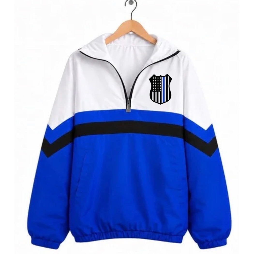 Back The Blue Remix Quarter Zip Preorder, ETA: 6 weeks