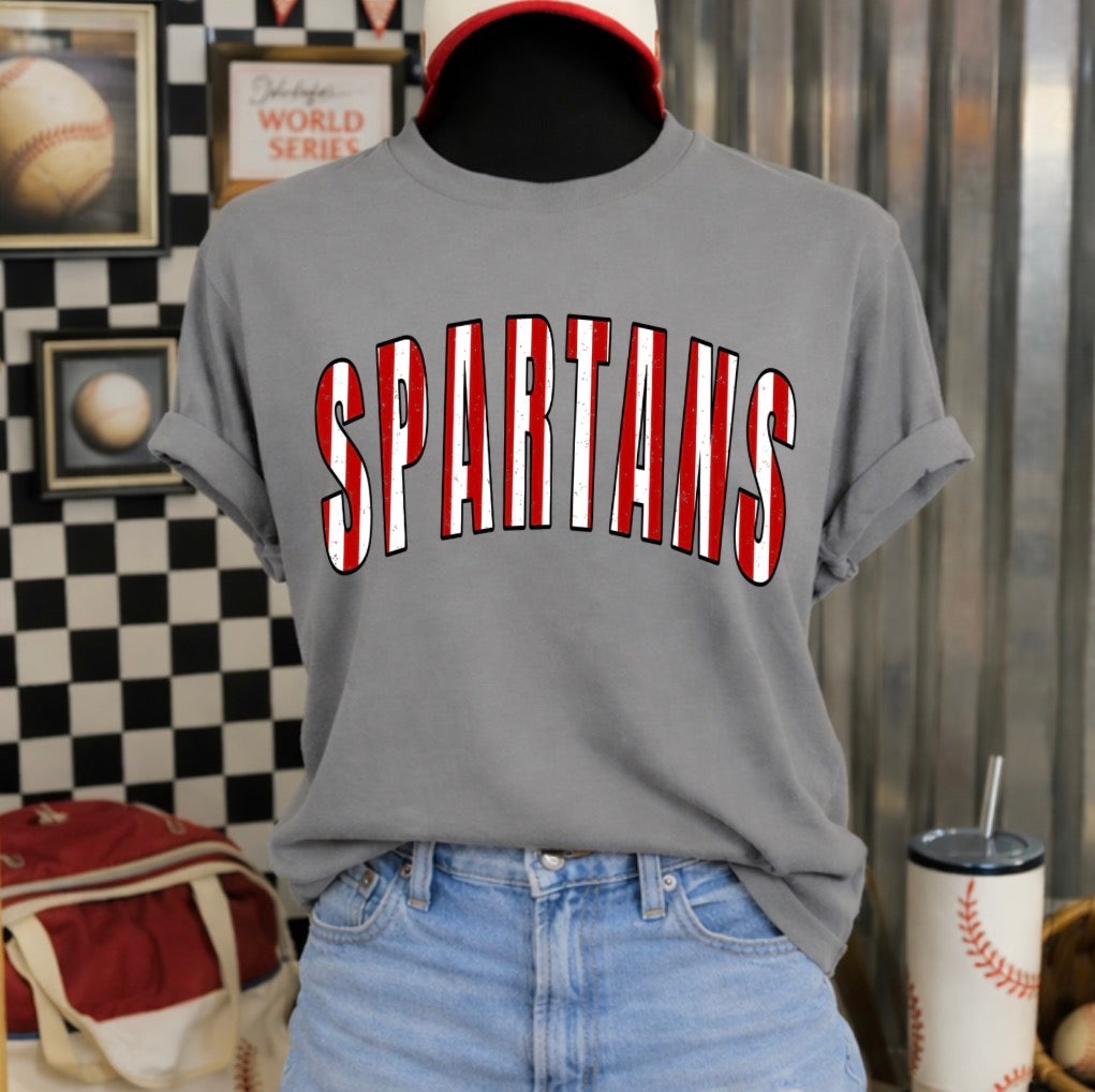 Spartan Pattern Tee Preorder