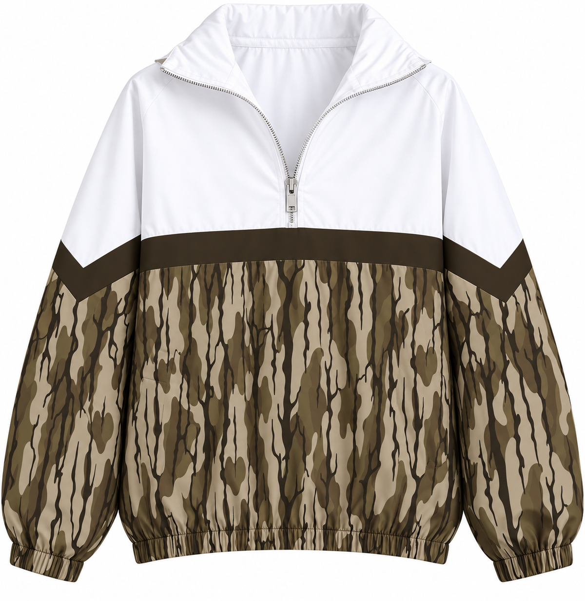 Camo Varsity Remix Quarter Zip Preorder, ETA: 6 weeks