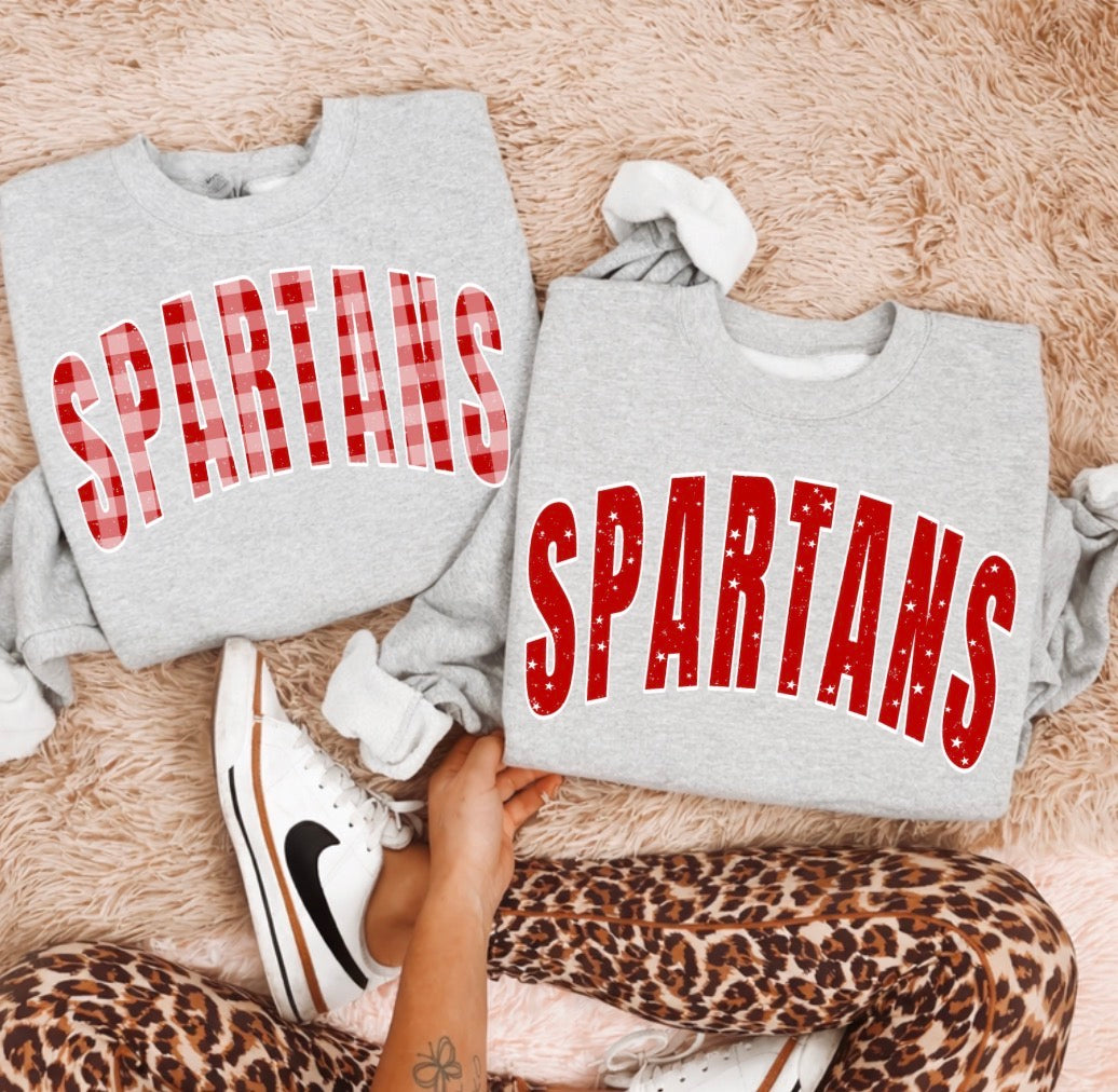 Spartan Pattern Tee Preorder