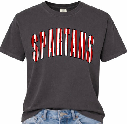 Spartan Pattern Tee Preorder