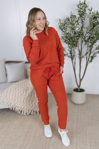 Corrine Joggers - Pumpkin