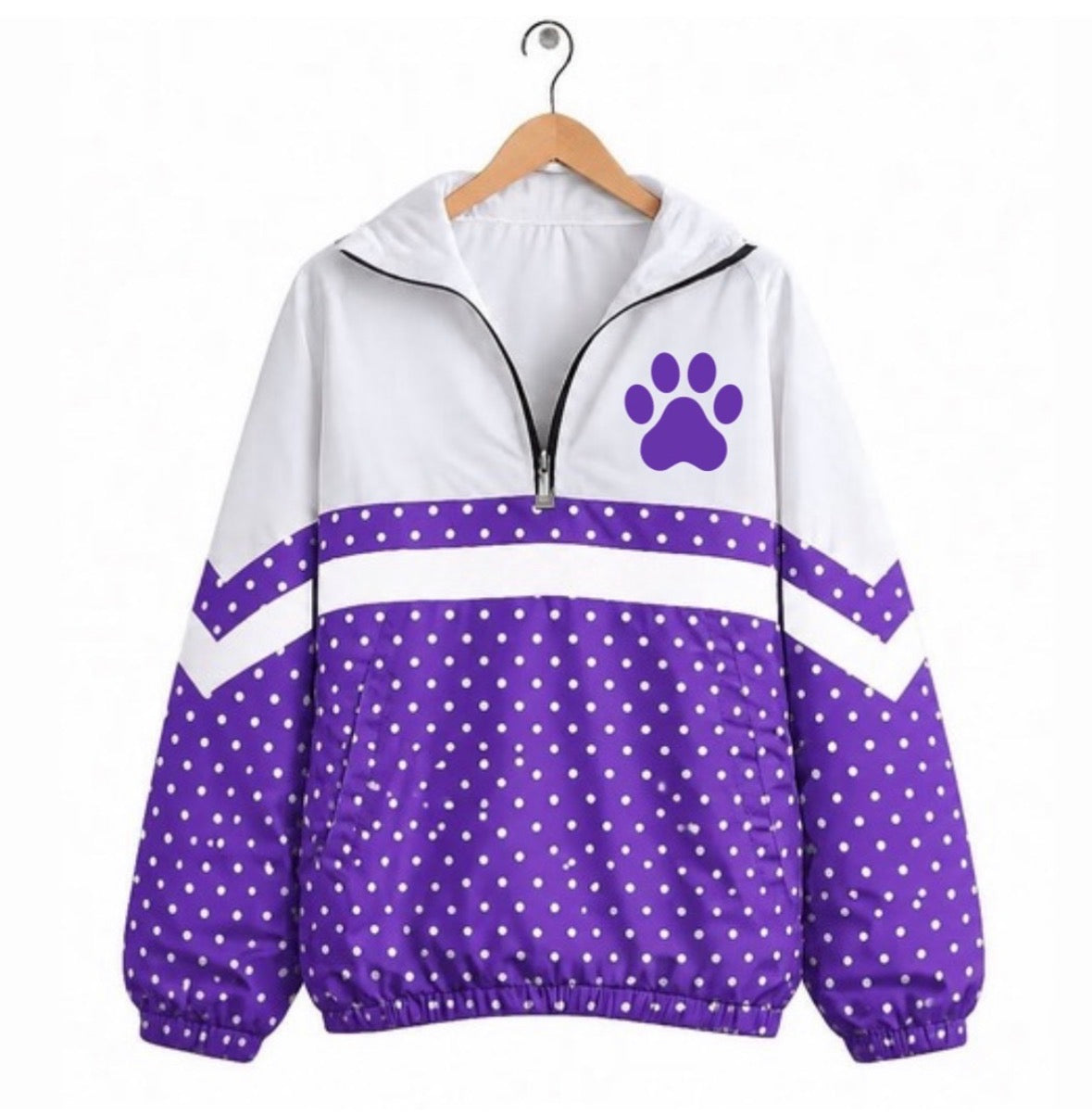 TIGERS Varsity Remix Quarter Zip Preorder, ETA: 6 weeks