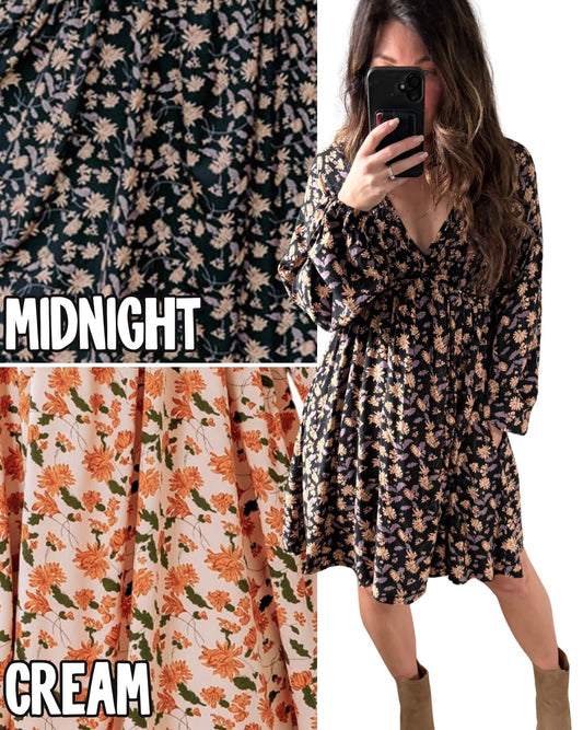 PREORDER: Bloom & Gather Smocked Babydoll Dress