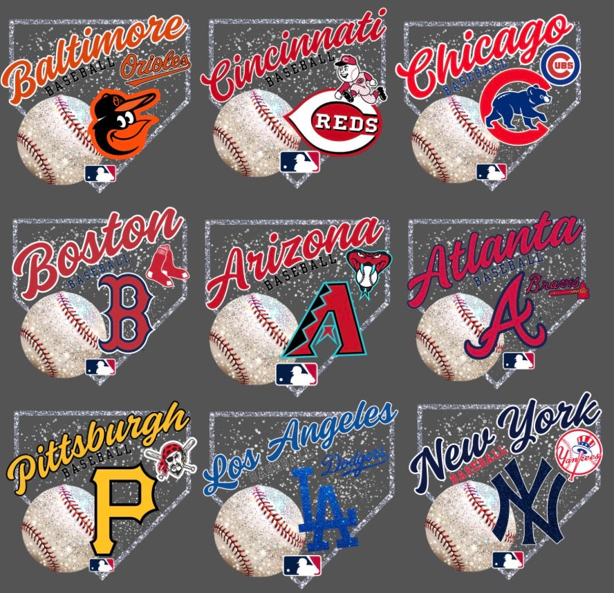 Faux Glitter Baseball Preorder