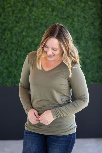 Larissa Long Sleeve - Olive