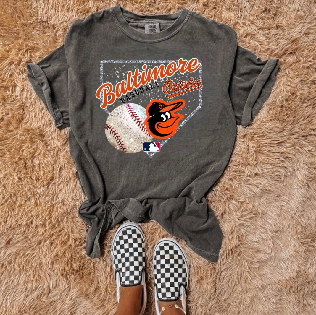 Faux Glitter Baseball Preorder