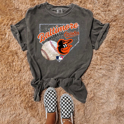 Faux Glitter Baseball Preorder