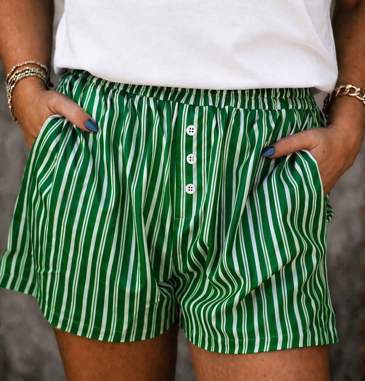 Striped Shorts Preorder, Late July Arrival