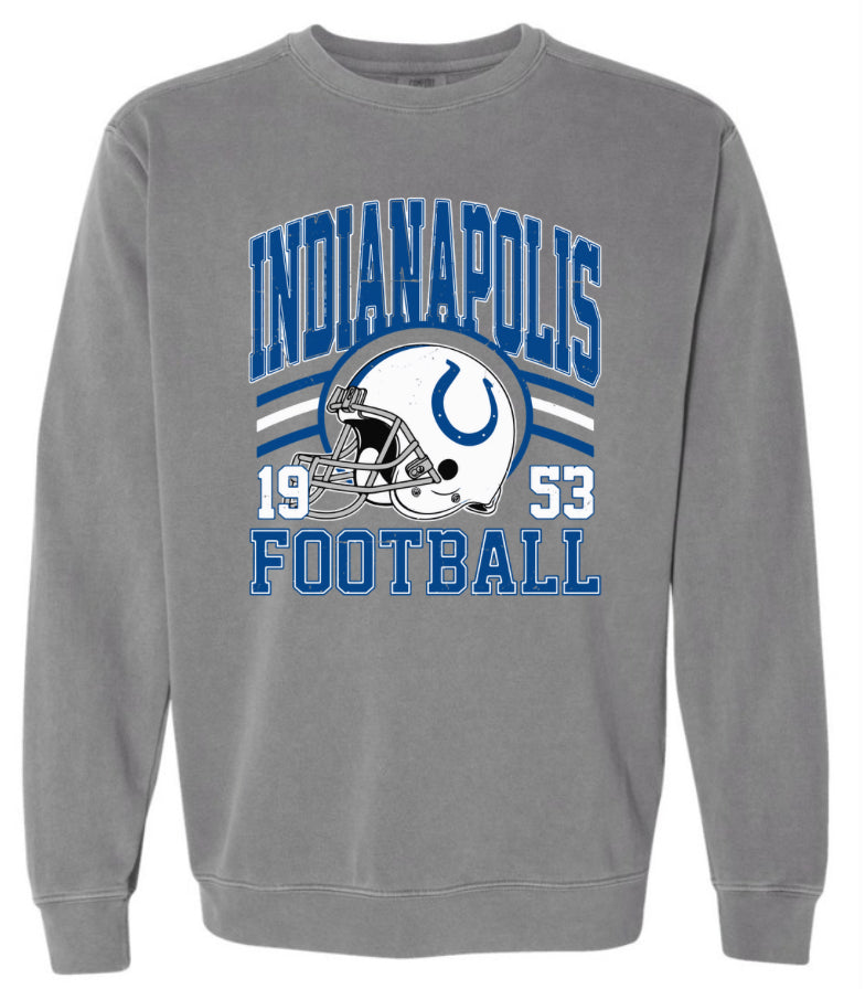 Indianapolis Football on Comfort Colors Preorder