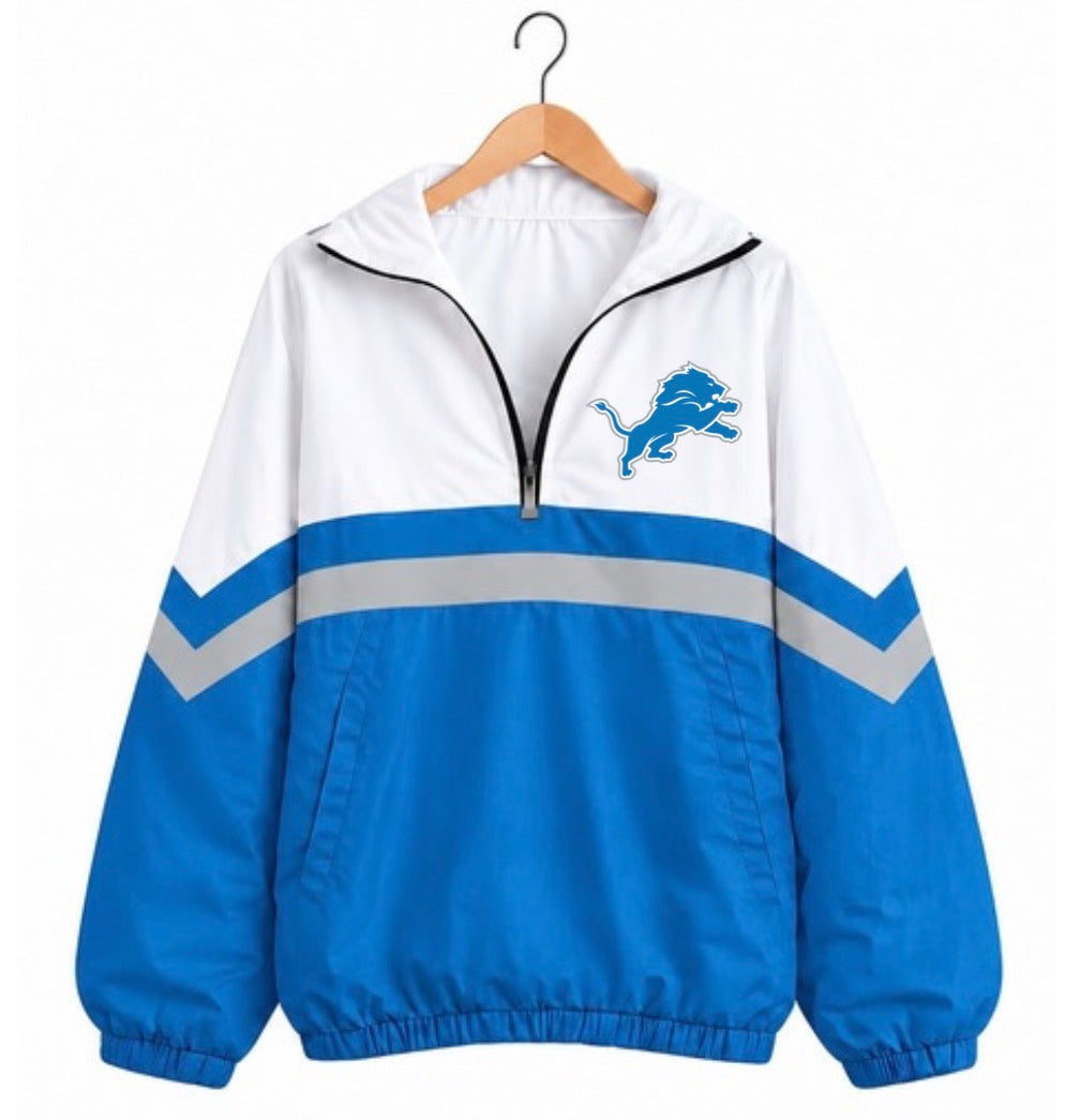 Lions Varsity Remix Quarter Zip Preorder, ETA: 6 weeks