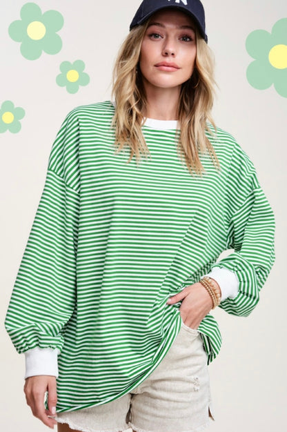 Kelly Stripe Pullover