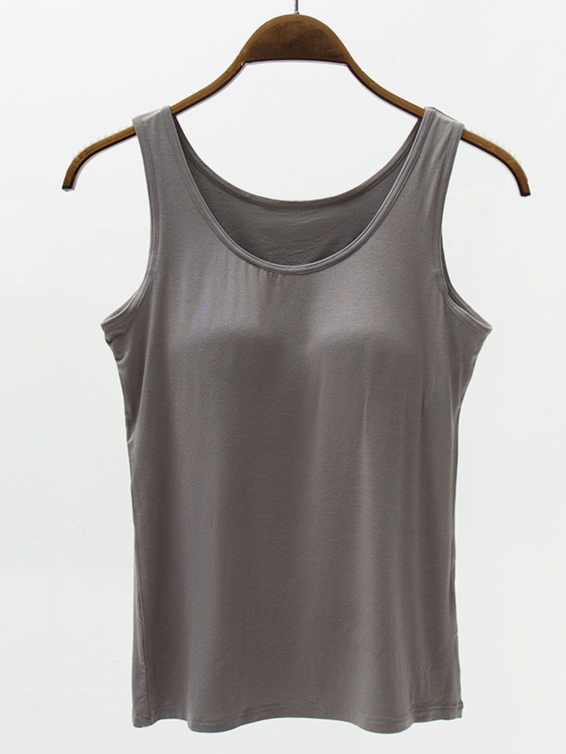 PREORDER: Wide Strap Tank with Built-In Bra