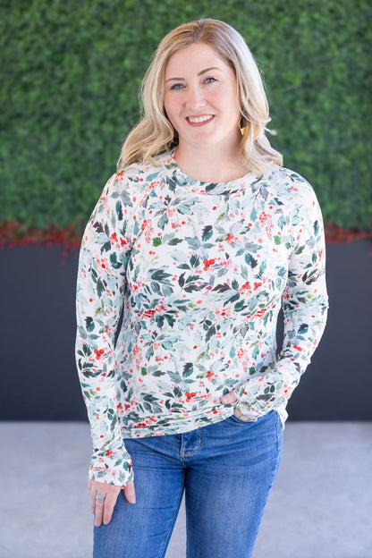 Blair Long Sleeve Top - Winter Berry